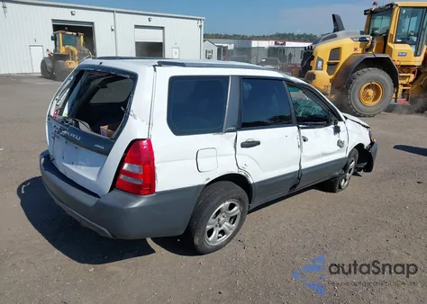 2004 Subaru Forester 2.5X из США, поврежденный, VIN JF1SG63604H762555